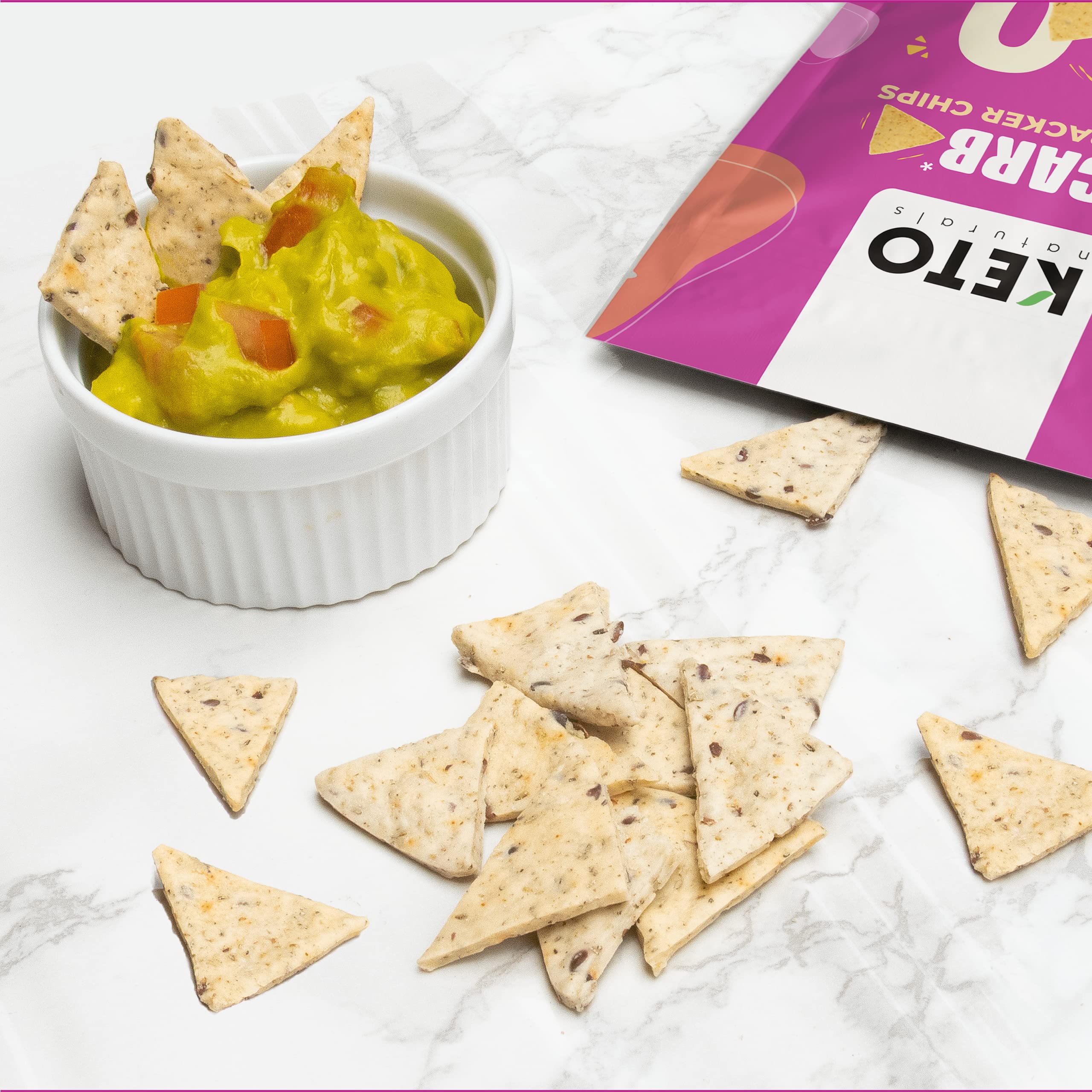 Keto Naturals back-of-pack view with ingredients and fiber note