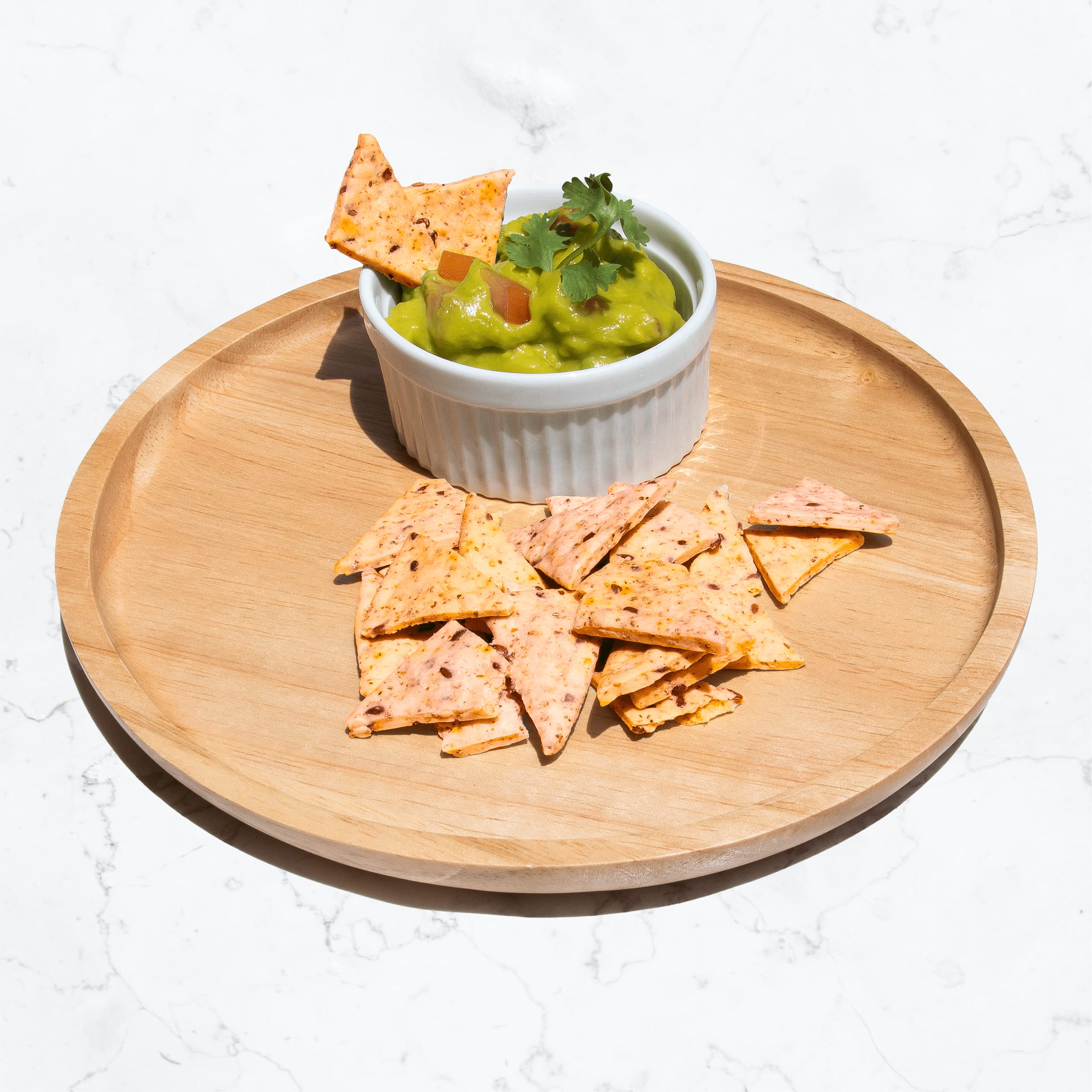 Keto Naturals Keto Crackers three-pack display emphasizes value and convenience.