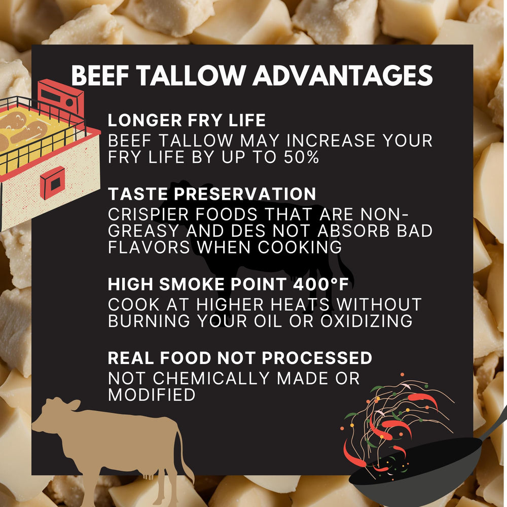 Ketostat beef tallow roasting vegetables for even browning.