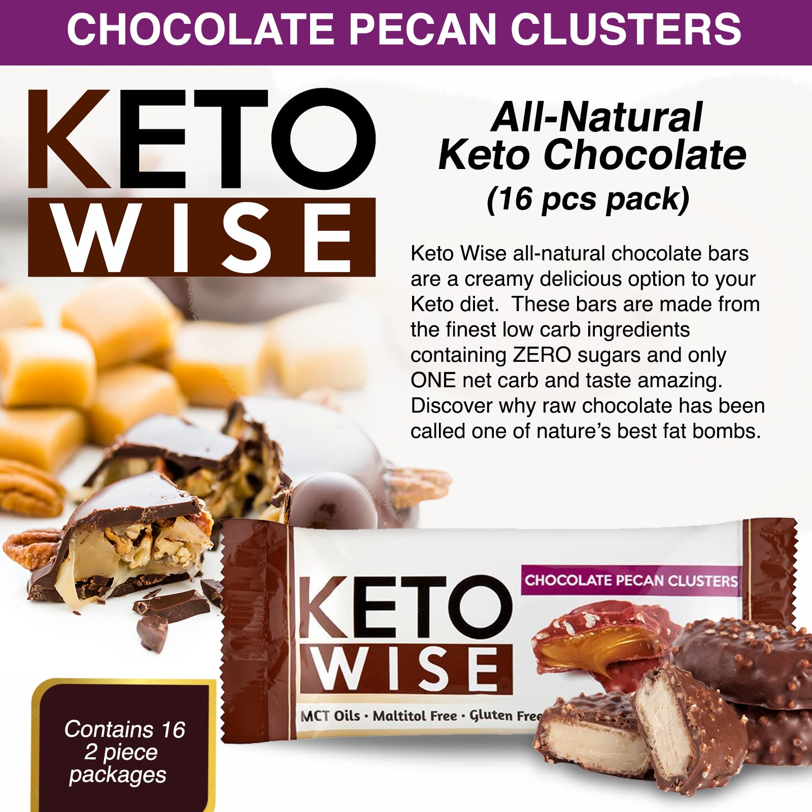 Keto Wise Fat Bombs on-the-plate view for busy days on-the-go snacking.