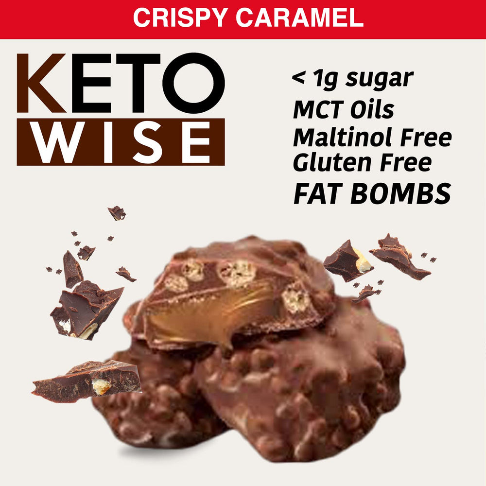 Detailed view of MCT oil on Keto Wise Fat Bombs coating