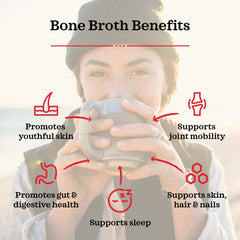 Kettle & Fire chicken bone broth pantry setup, versatile ingredient.