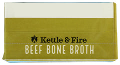 Kettle & Fire bone broth in cup ready to sip with cozy flavor