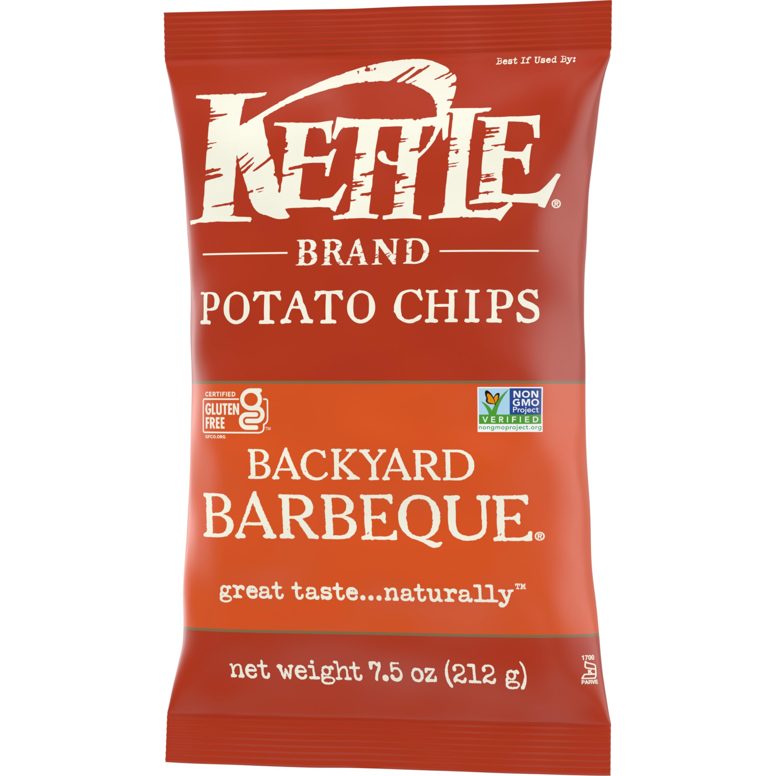 Kettle Brand Backyard Barbeque chips paired with burgers or sandwiches for flavorful sides.