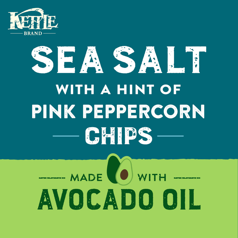 Kettle Brand chip texture closeup emphasizing crispness