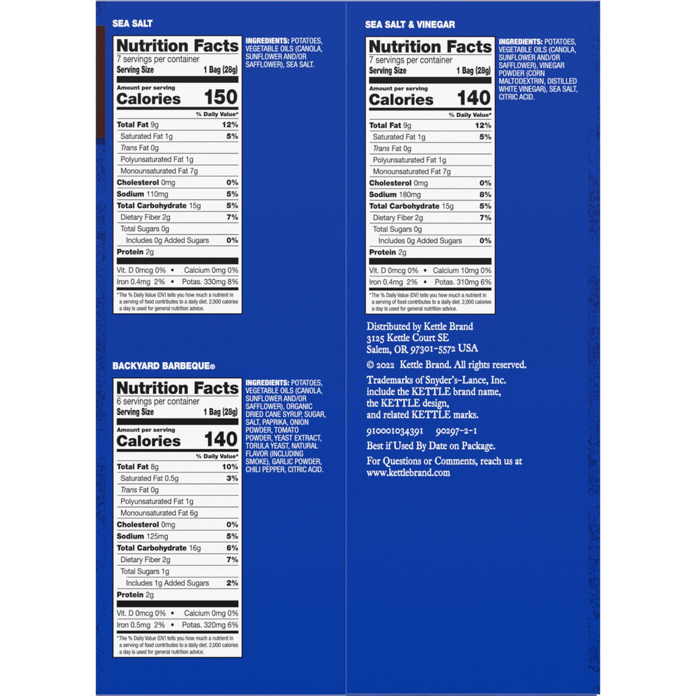 Kettle Brand Gluten-Free Certification stamp visible on bag
