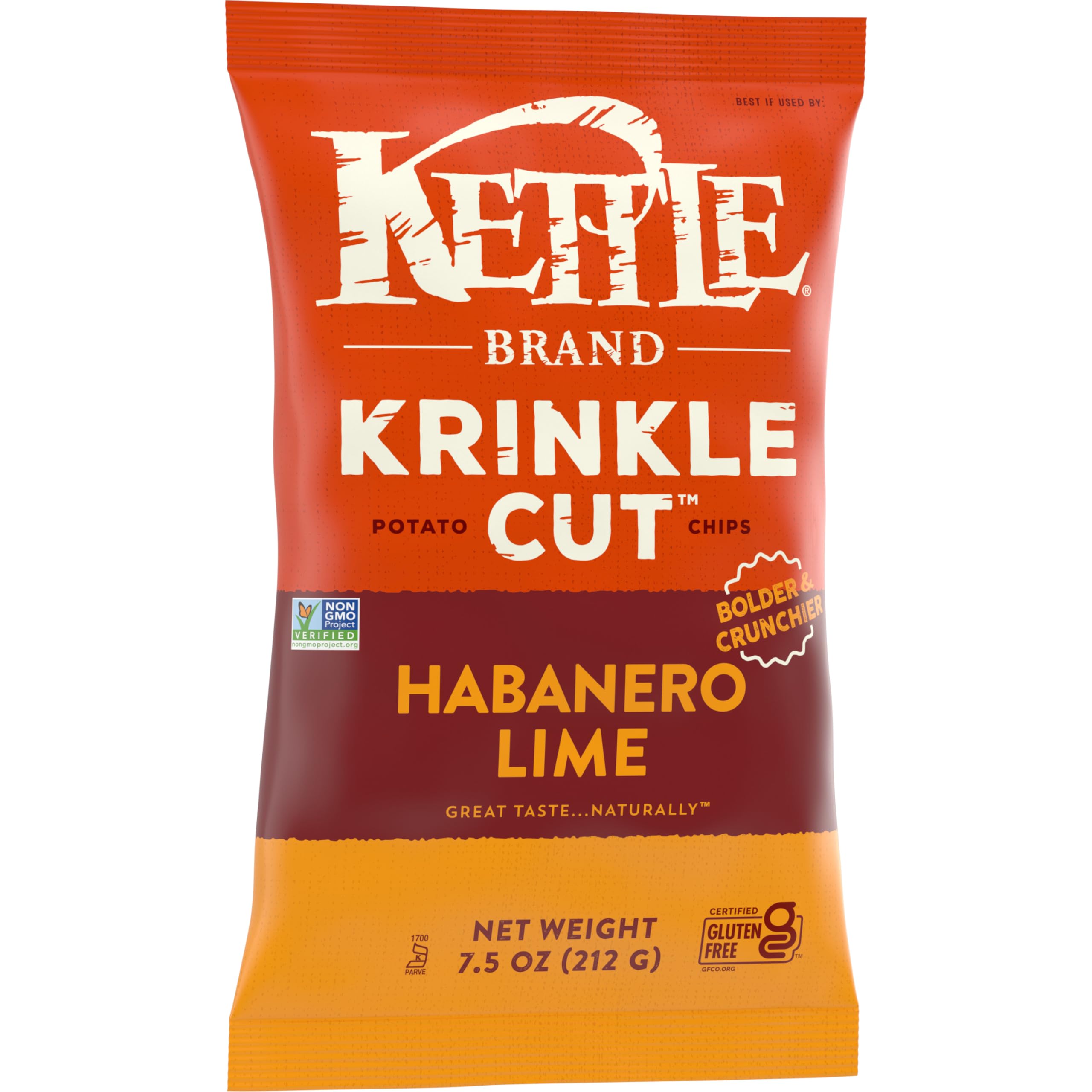 Kettle Brand Habanero Lime chips in a party snack setup for gatherings.