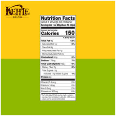 Closeup of Kettle Brand Jalapeno chips highlighting spicy, satisfying crunch.