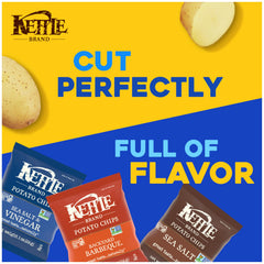 Kettle Brand Kettle-Cooked Crunch closeup emphasizing hearty texture