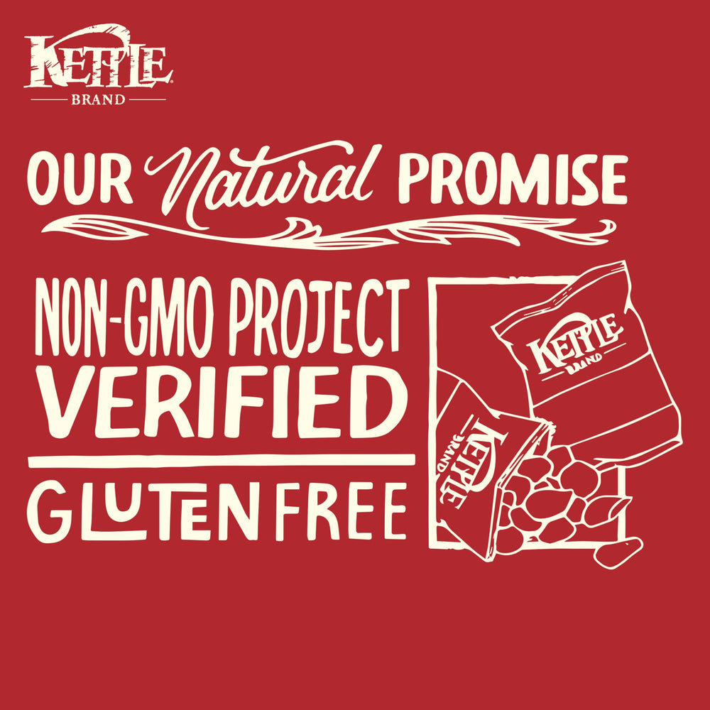 Non-GMO Project Verified seal on Kettle Brand chips