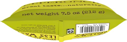 Package front showing gluten-free and Non-GMO labels for Pepperoncini chips.