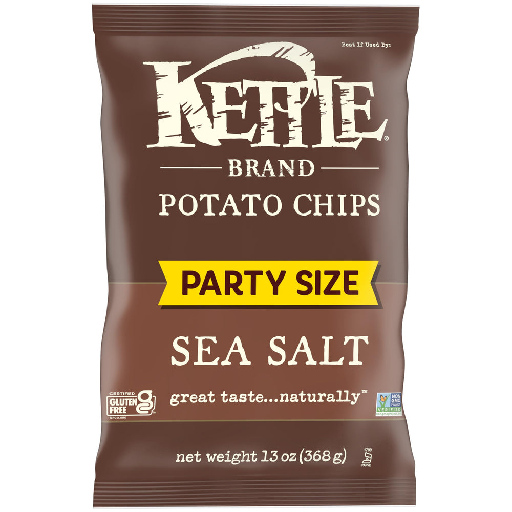 Kettle Brand chips in serving bowl, ready for tailgates.