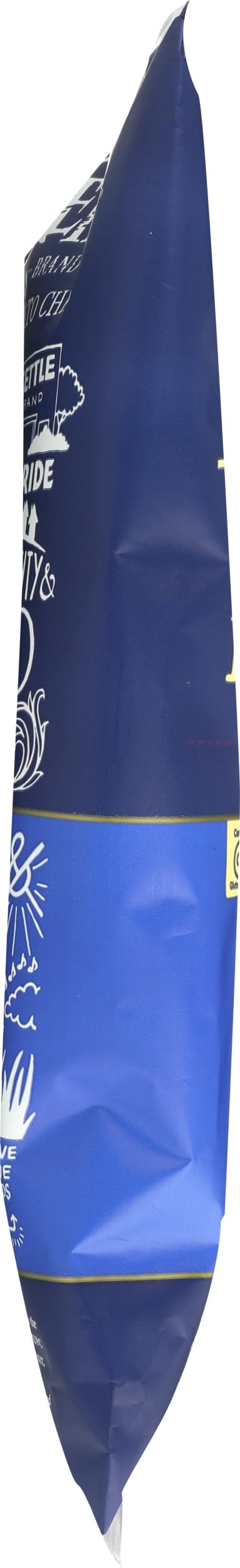 Kettle Brand Salt & Vinegar chips with dip pairing on a platter.