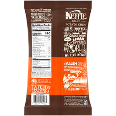 Kettle Brand Smoky Buffalo chips non-GMO seal shown for clean ingredients.