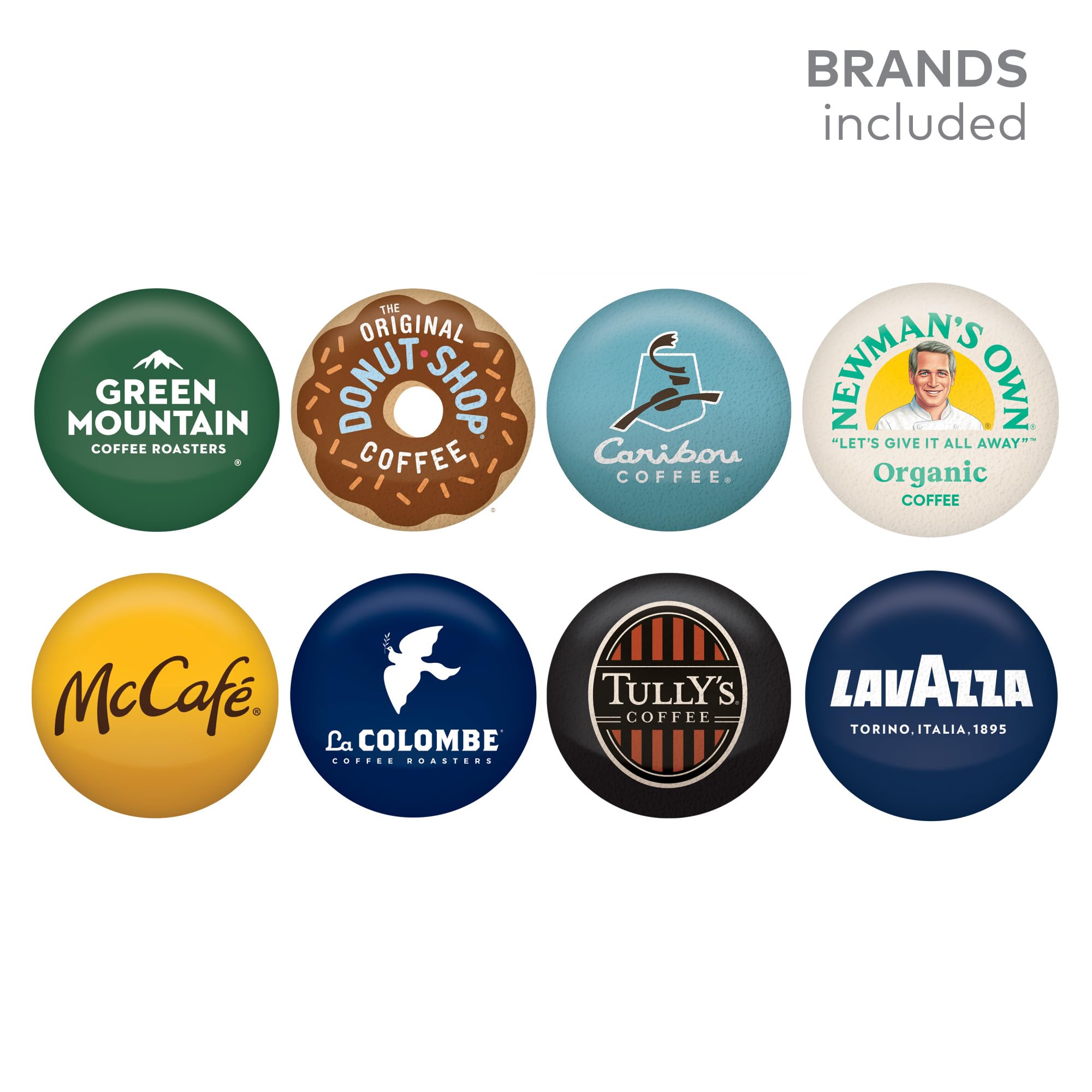 Keurig Caribou Coffee Mahogany Blend pod—bold, balanced dark roast.