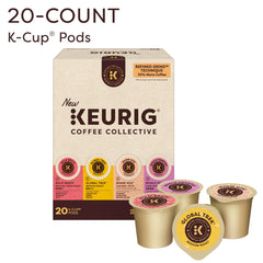 KEURIG COFFEE COLLECTIVE Global Trek pod with chocolate and berry hints for a bright brew