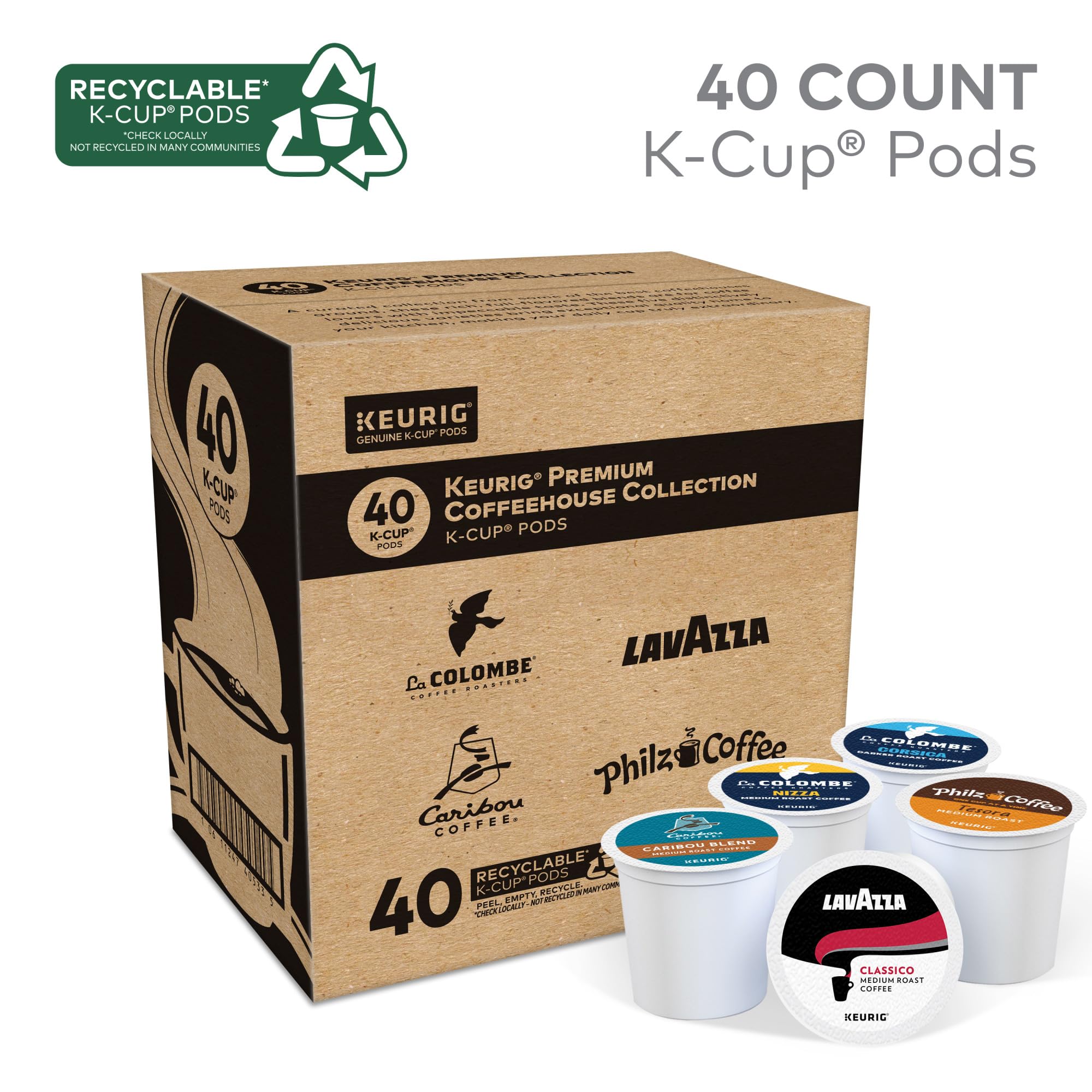 Keurig Coffeehouse Collection Corsica pod delivers bold, nuanced notes.