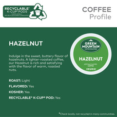 Keurig-compatible Green Mountain K-Cups showcase convenient single-serve brewing.