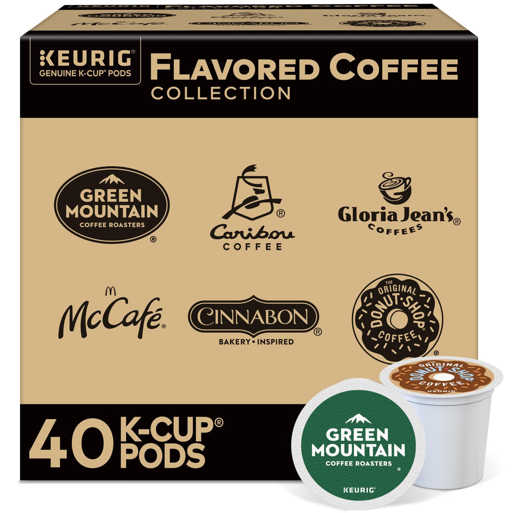 Keurig Flavored Coffee Collection 40 K-Cups for easy mornings