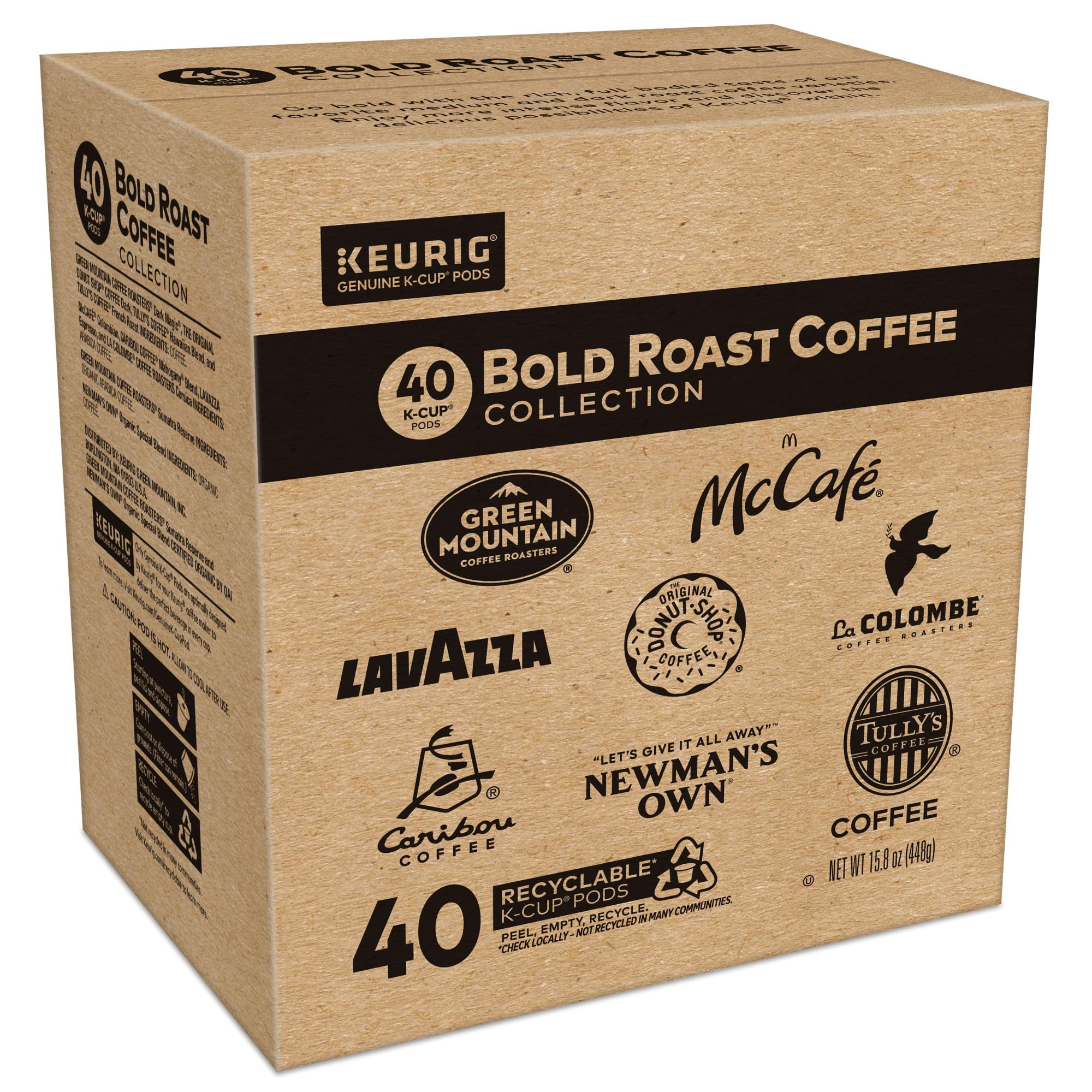 Keurig The Original Donut Shop Coffee Dark pod—classic bold flavor.