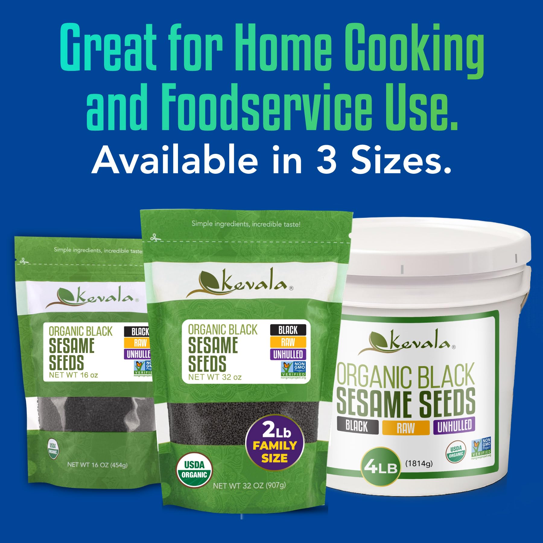 Kevala seeds add crunchy topping to baking and salads.