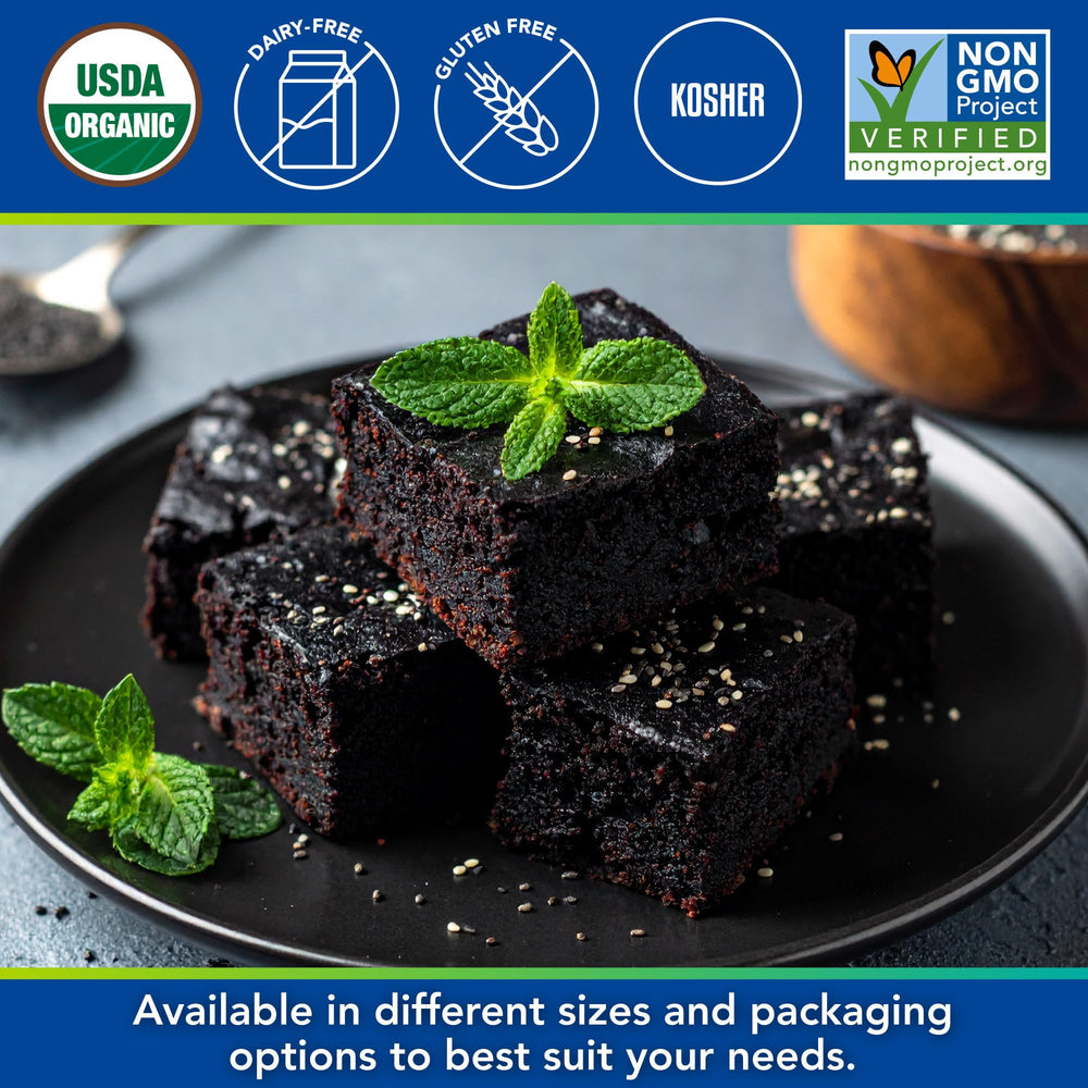 Kevala black tahini hummus base delivers a darker color and smooth texture
