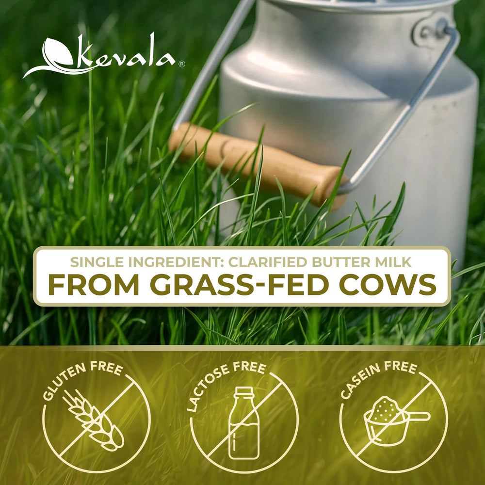 Kevala clarified butter ghee baking image hints rich flavor in recipes.
