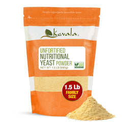 Kevala Nutritional Yeast package ready for pantry vegan seasoning