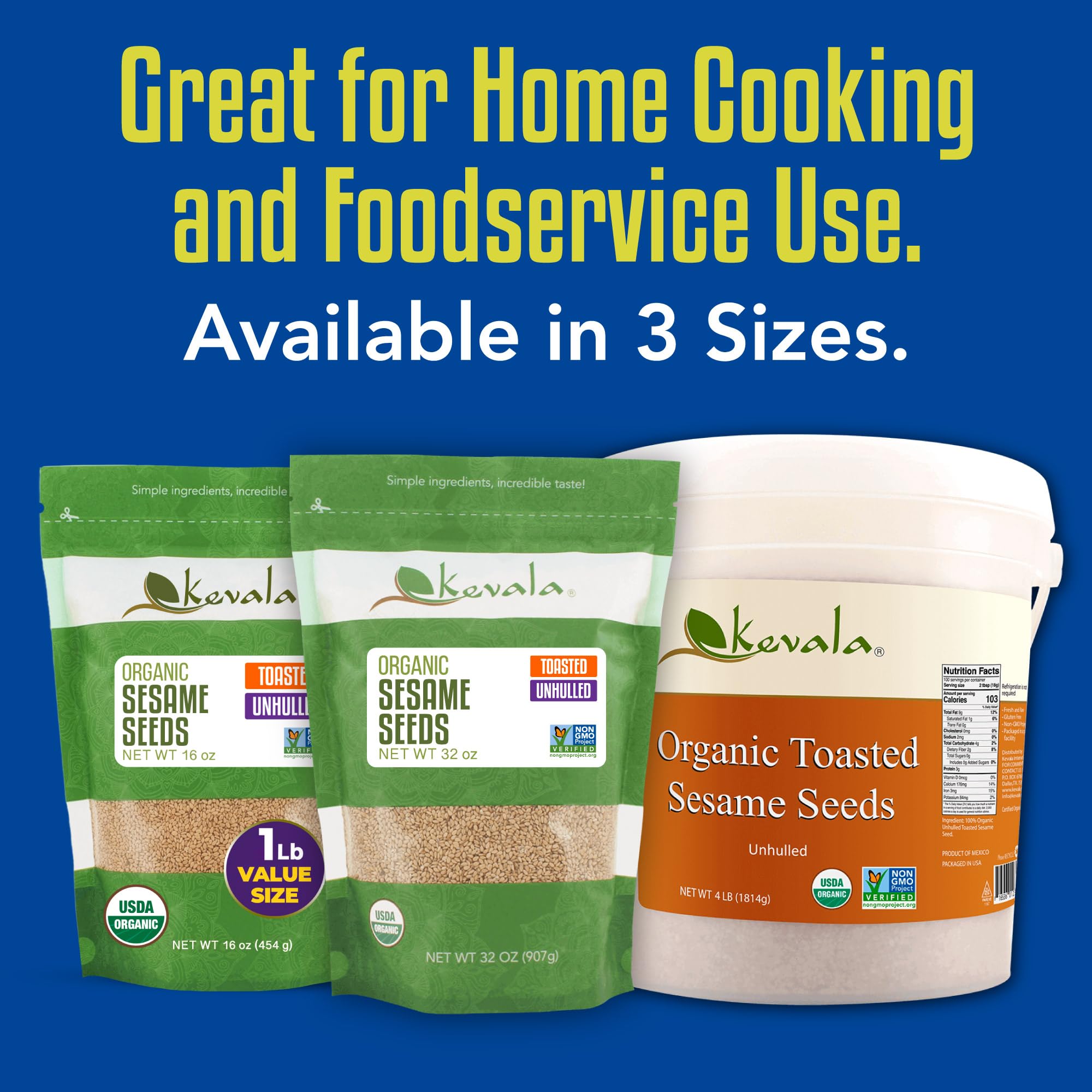 Kevala seeds sprinkled over hummus, showcasing nutty flavor enhancement.
