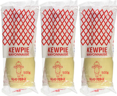 Kewpie Japanese Mayonnaise squeeze tube for easy, mess-free dispensing.