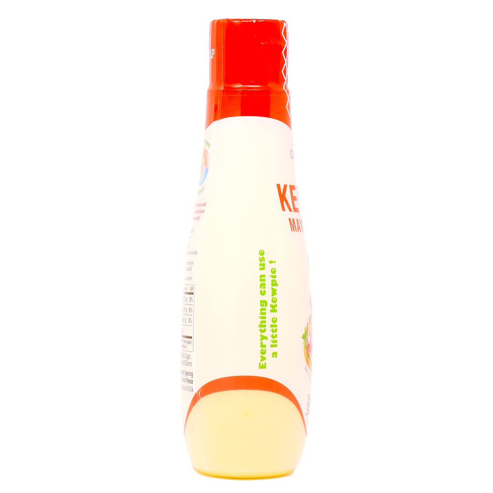 Kewpie Mayonnaise Sqz 12oz label close-up highlighting premium quality.