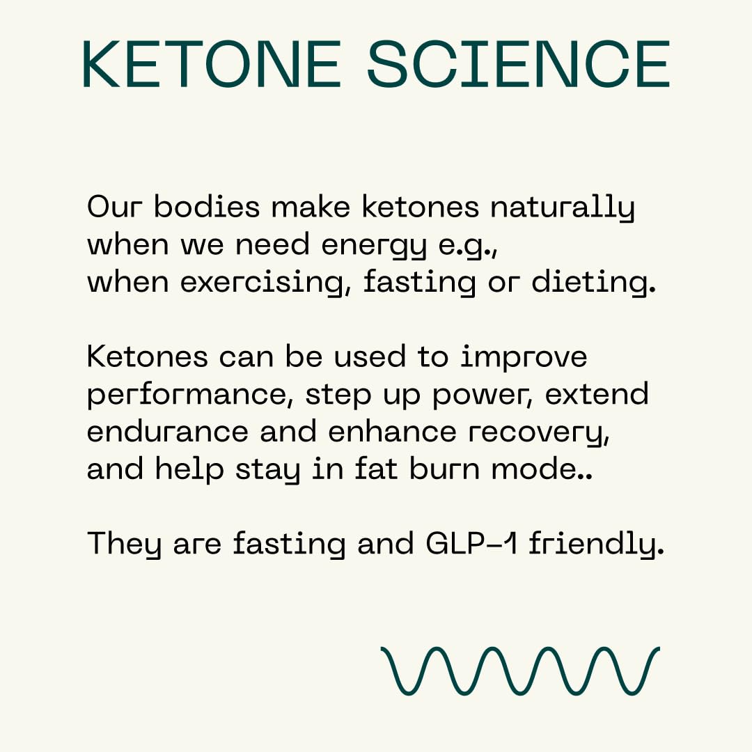 KEY Ketone Drink ingredients label closeup