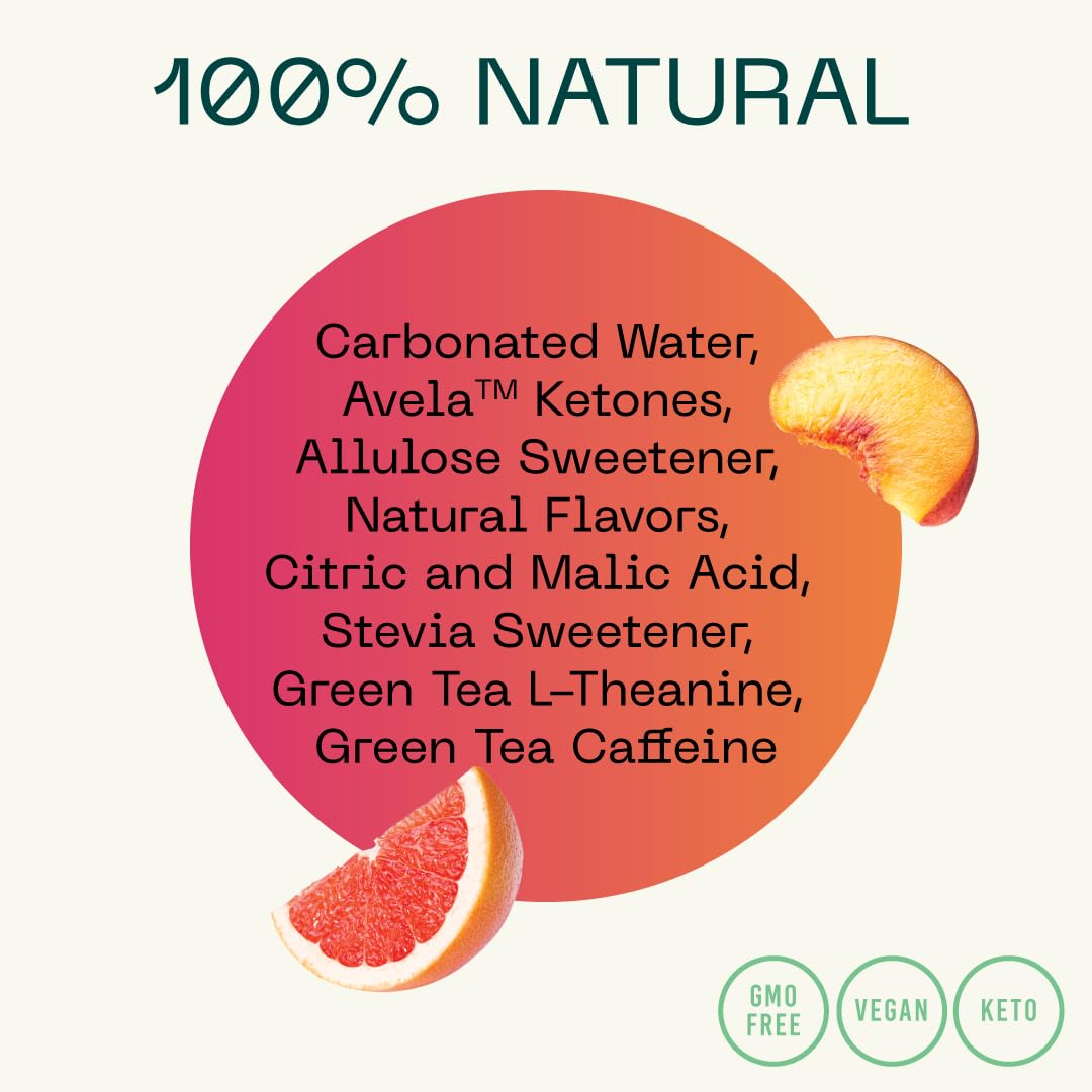 KEY Ketone Drink sparkling bubbles closeup