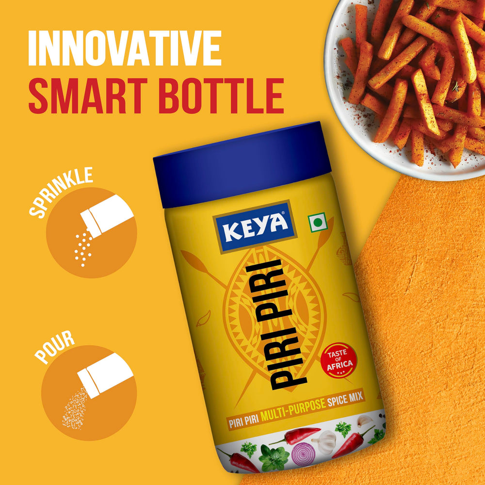 Keya Piri Piri mixed into noodles for international flavor