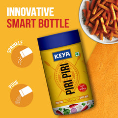 Keya Piri Piri mixed into noodles for international flavor