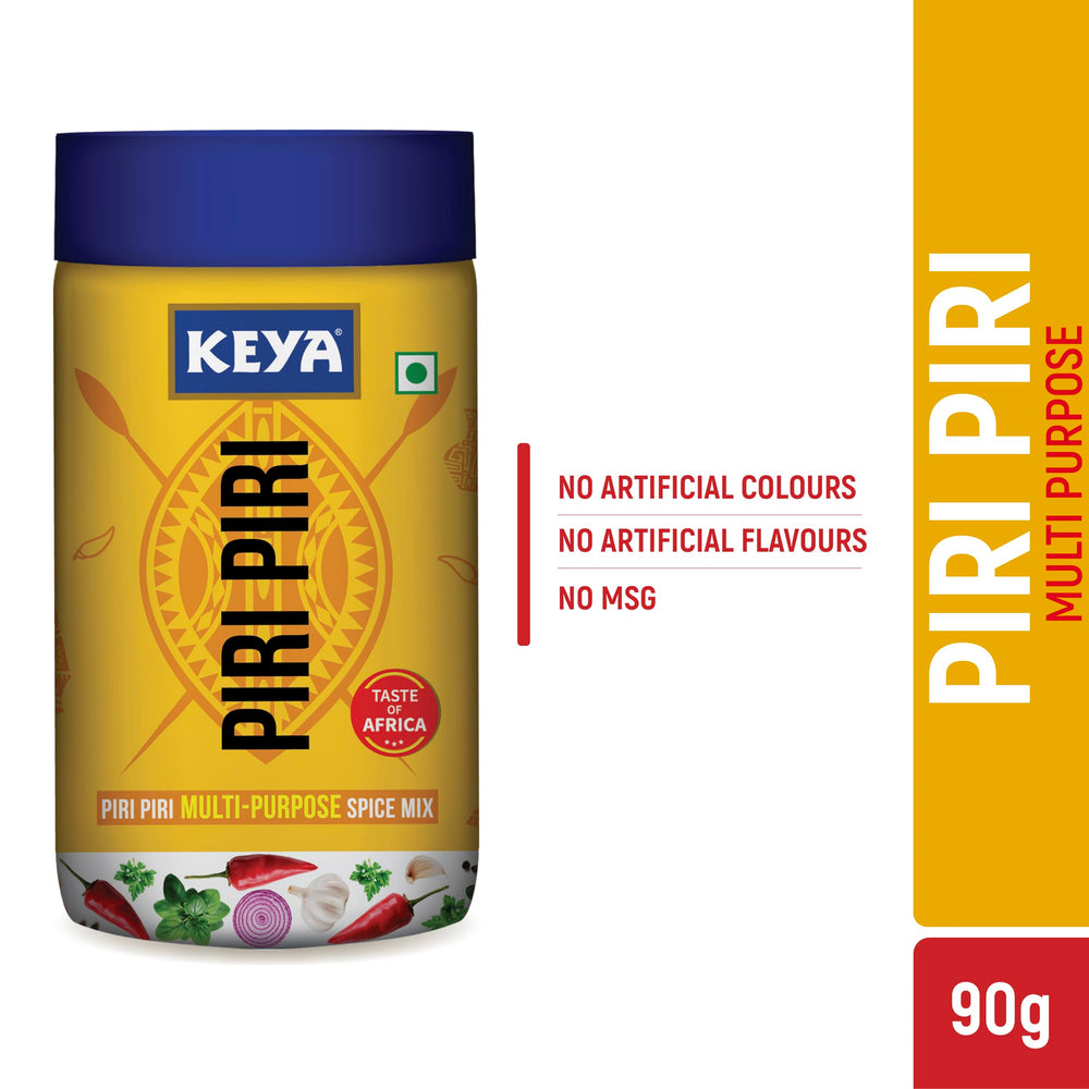 Keya Piri Piri on popcorn for savory kick
