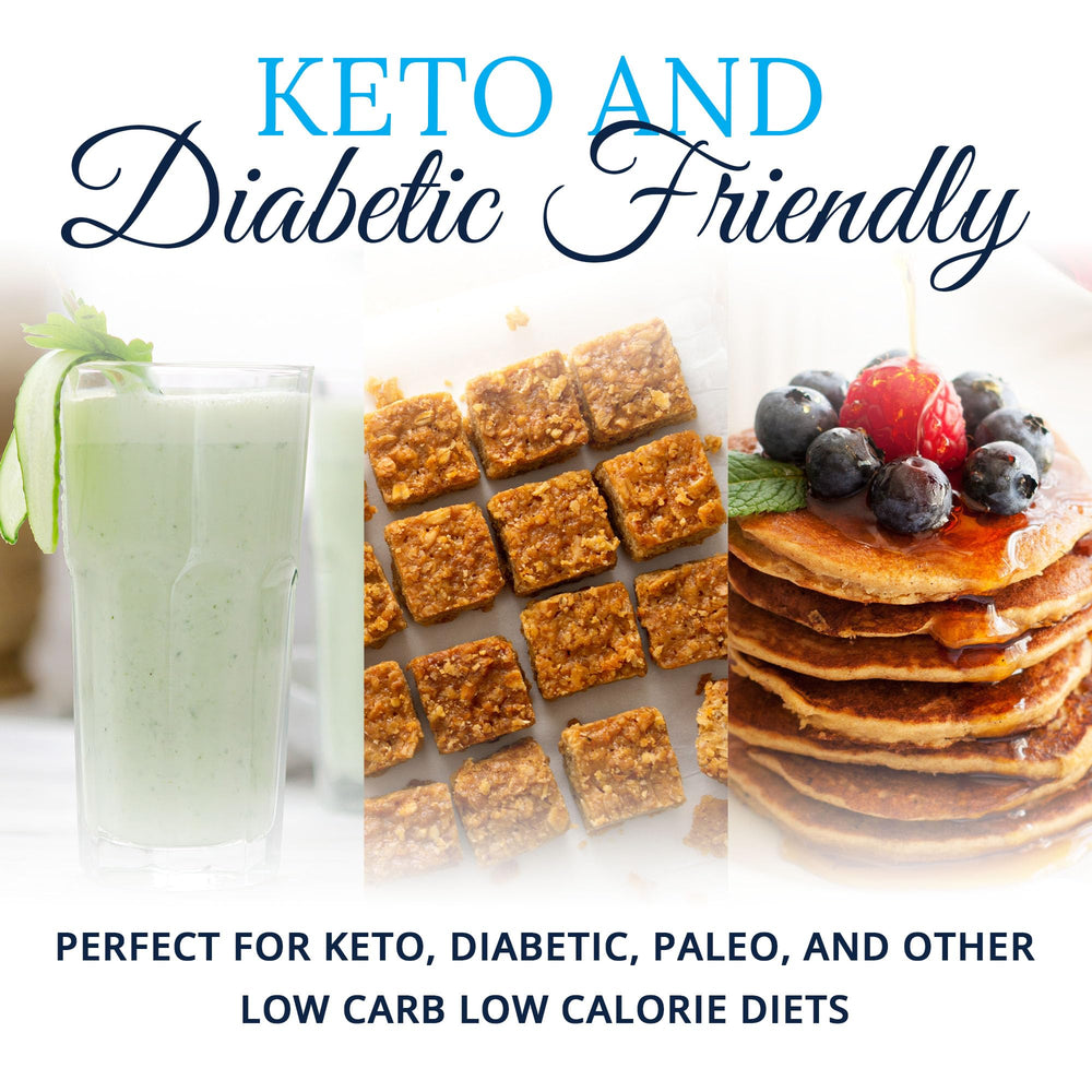 Keystone Pantry Allulose Powder resealable bag preserves freshness between uses.