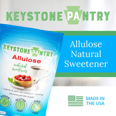 Keystone Pantry allulose used in baking cookies for a sugar-like texture.