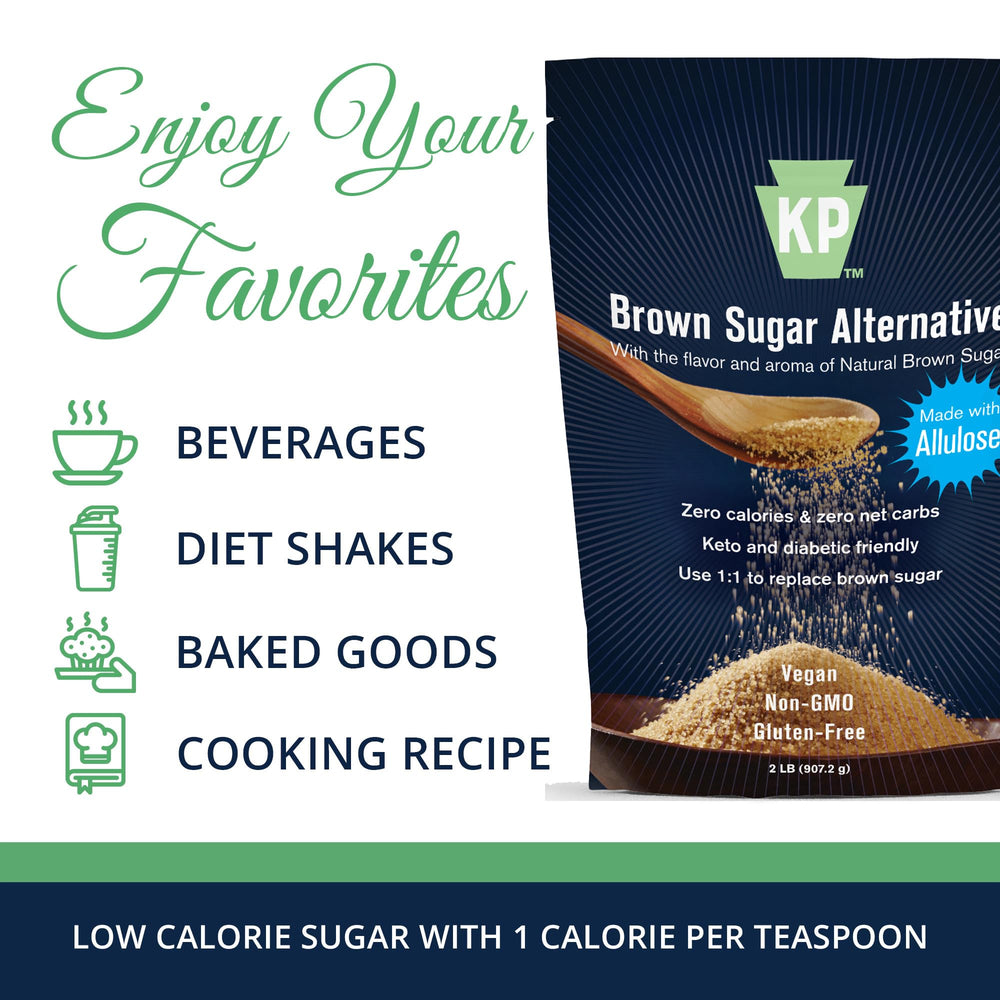 Keystone Pantry Allulose Powder vegan and kosher label on box.