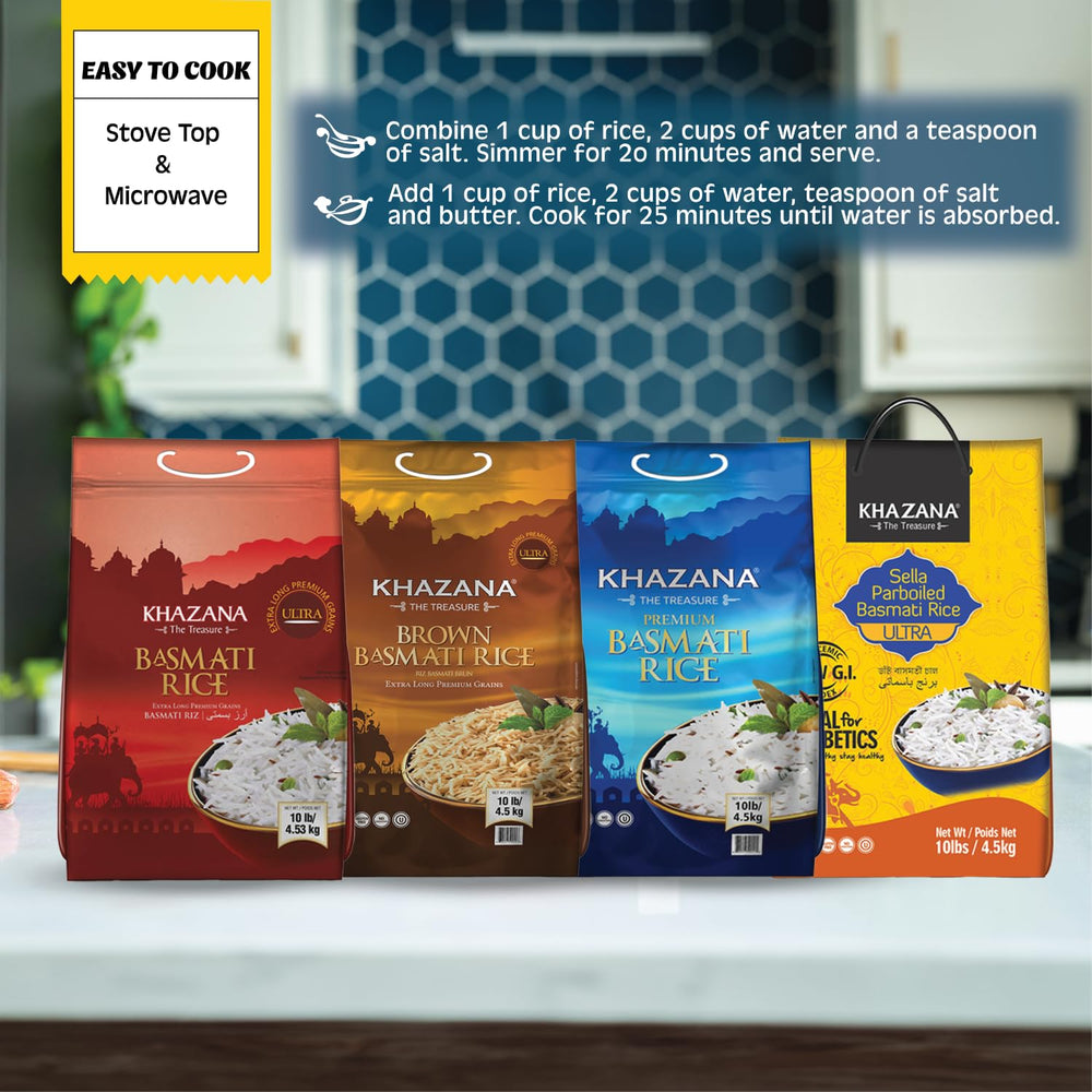 Khazana ready-to-heat pouch demonstrates quick Indian meals with convenience.