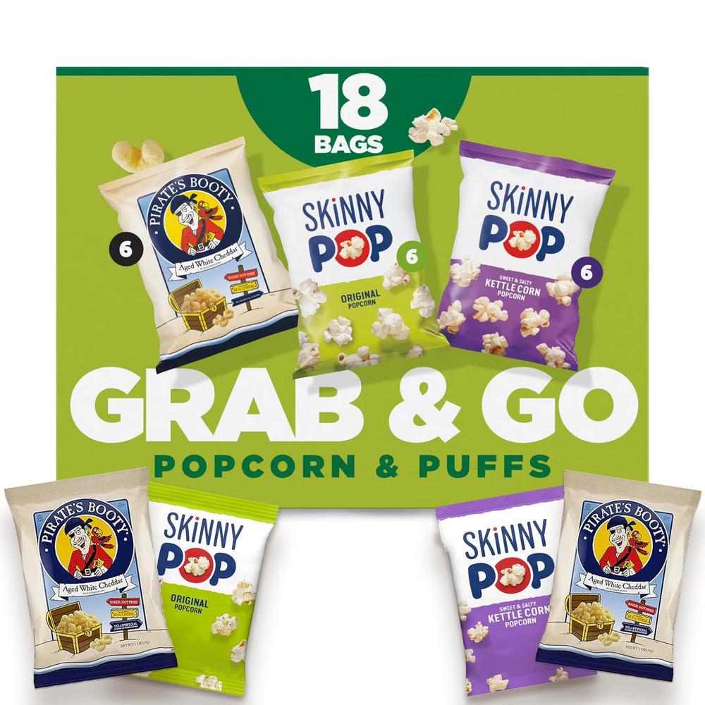 Kid-friendly snack collection display showing family-favorite options.
