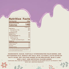 KIDU Merckens wafers in orchid for desserts and baking with smooth melt.