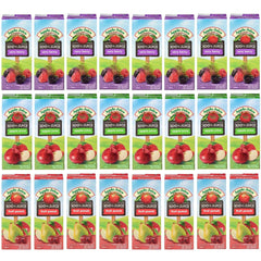 Kids Juice Box Variety Pack in 6.75 oz, ideal for school lunches and snacks.