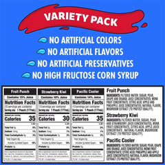 Kids Juice Box Variety Pack strawberry kiwi 6oz for playful snacks and healthy hydration