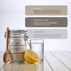 KIDU baking soda in fridge demonstrates odor absorption for fresh appliances.