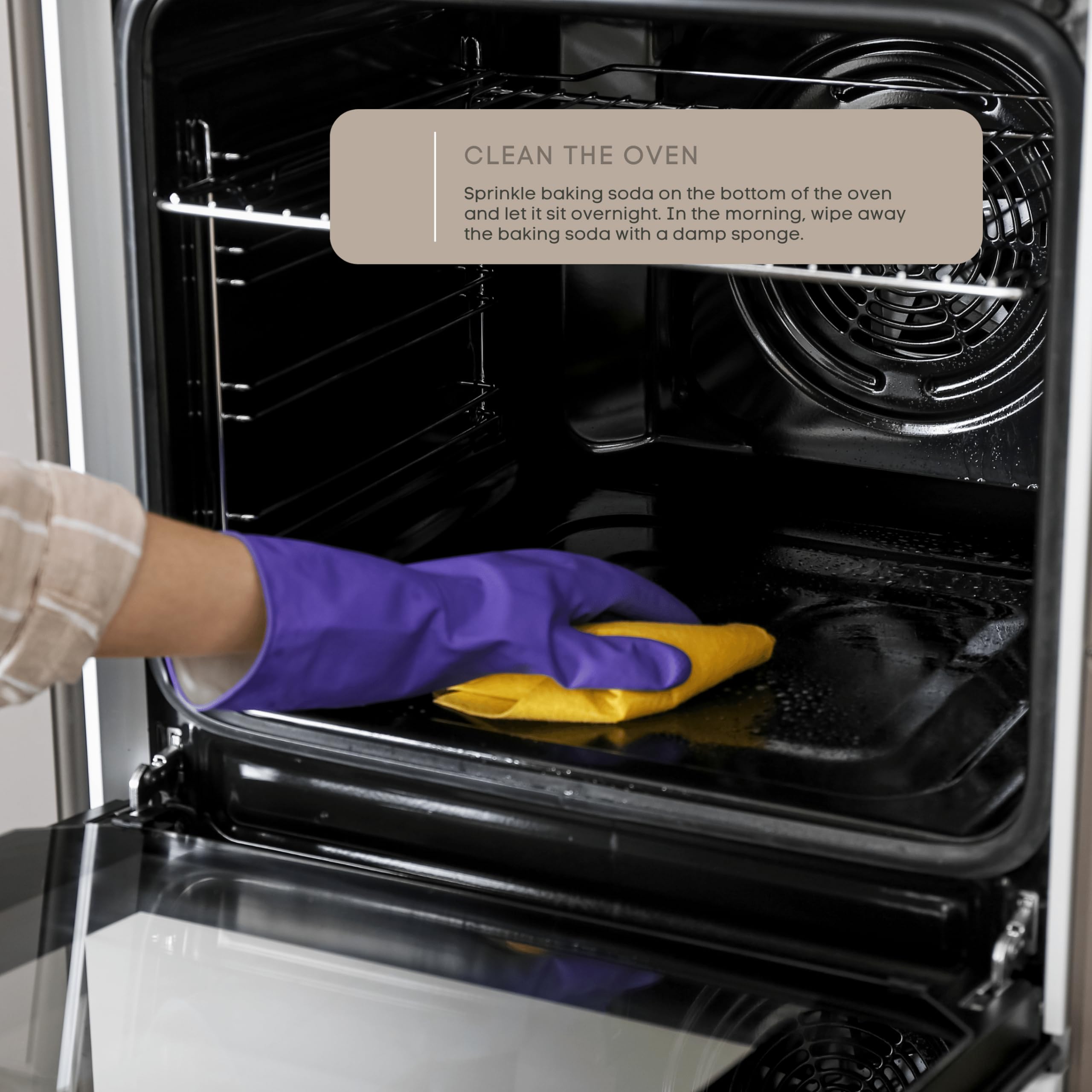 KIDU baking soda paste for removing stains from fabrics and clothes.