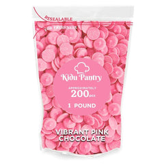 KIDU Pantry melting chocolate wafers in resealable bag for quick use