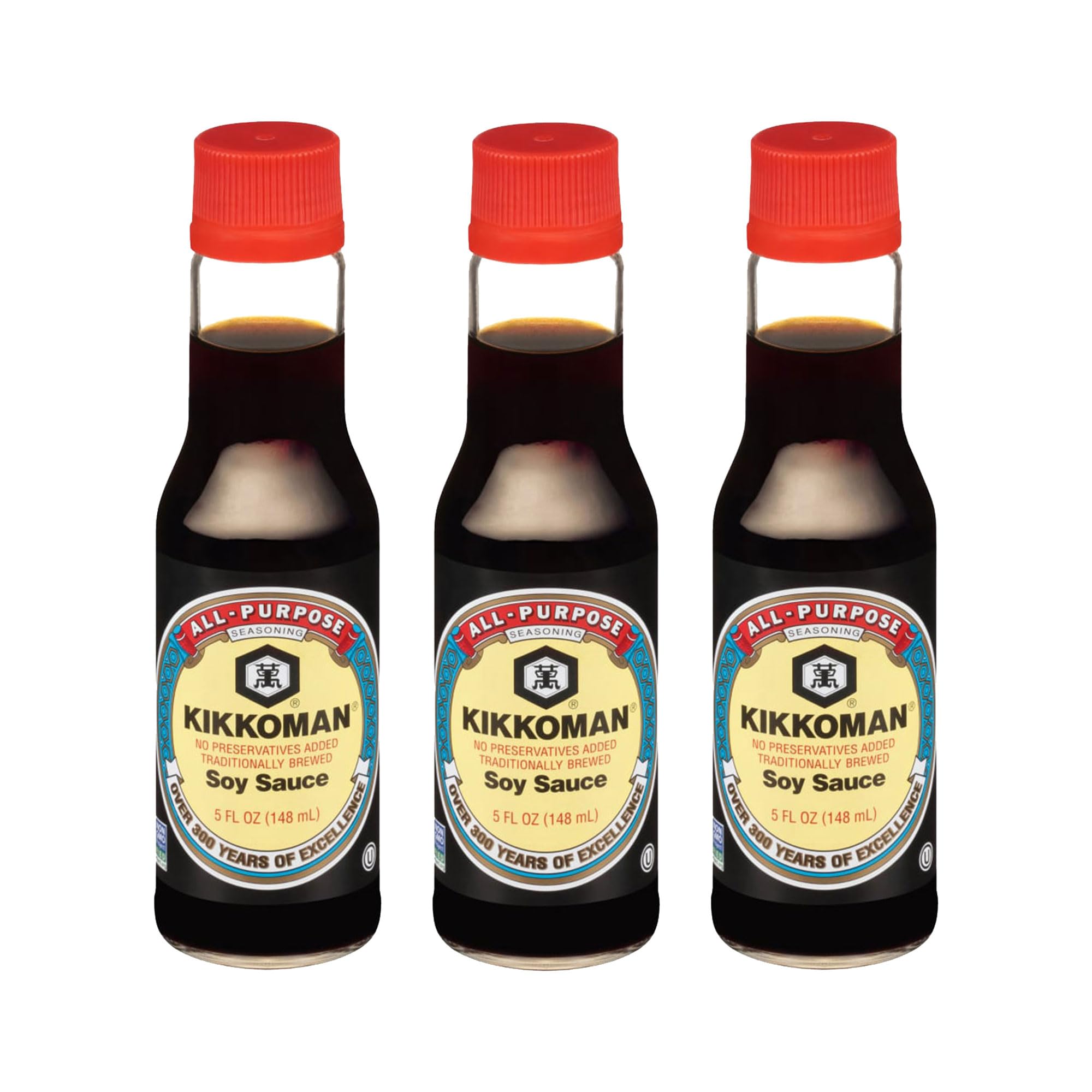 Kikkoman bottle pour demonstrates smooth flavor boost for meals.