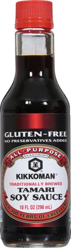 Kikkoman gluten-free tamari pour shot for marinades and dipping