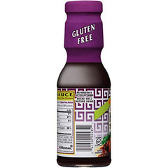 Kikkoman Gluten Free Hoisin Sauce label highlights gluten-free flavor